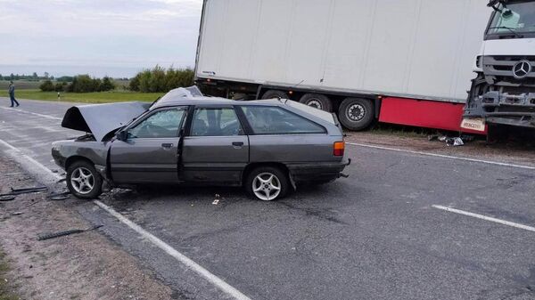 На месте ДТП - Sputnik Беларусь