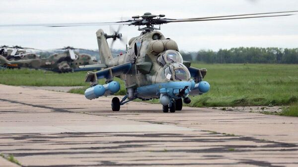 Верталёты Мі-35М - Sputnik Беларусь