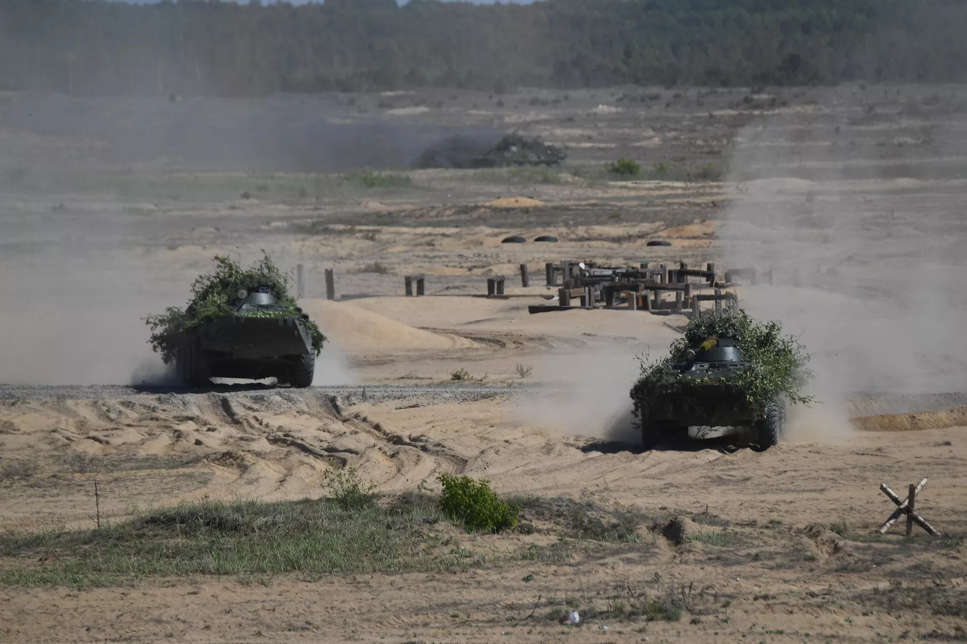 Военные отбили атаку условных диверсантов под Брестом - Sputnik Беларусь, 1920, 30.05.2025