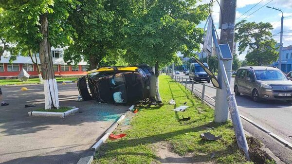 На месте ДТП - Sputnik Беларусь