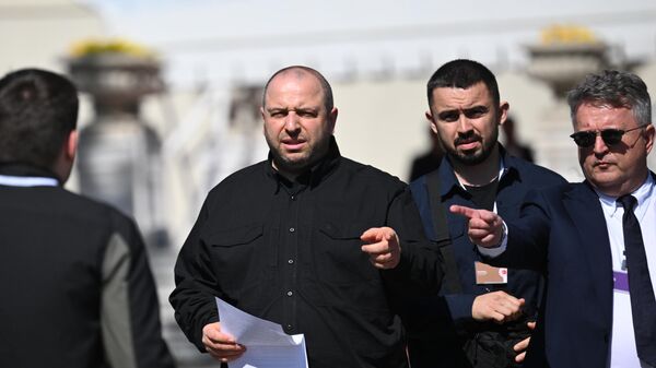 Украинская делегация на переговорах в Стамбуле - Sputnik Беларусь