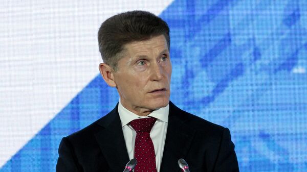 Губернатар Прыморскага краю Алег Кажамяка - Sputnik Беларусь