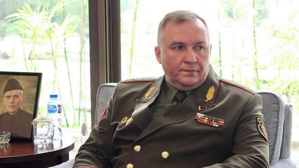 Міністр абароны Беларусі генерал-лейтэнант Віктар Хрэнін падчас афіцыйнага візіту ў Пакістан - Sputnik Беларусь
