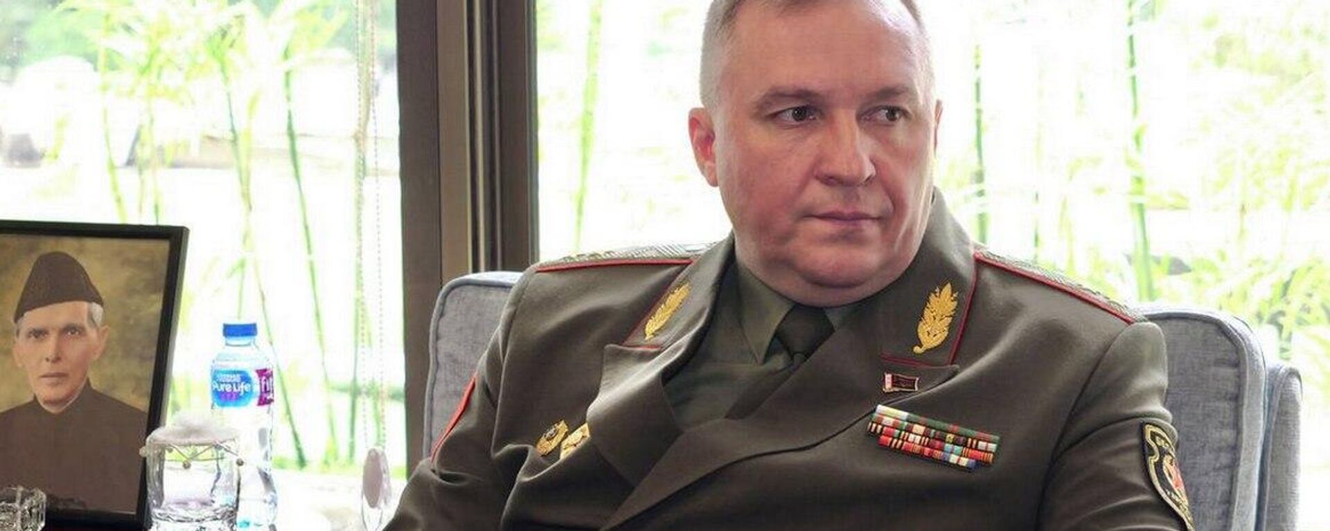 Міністр абароны Беларусі генерал-лейтэнант Віктар Хрэнін падчас афіцыйнага візіту ў Пакістан - Sputnik Беларусь, 1920, 04.06.2025