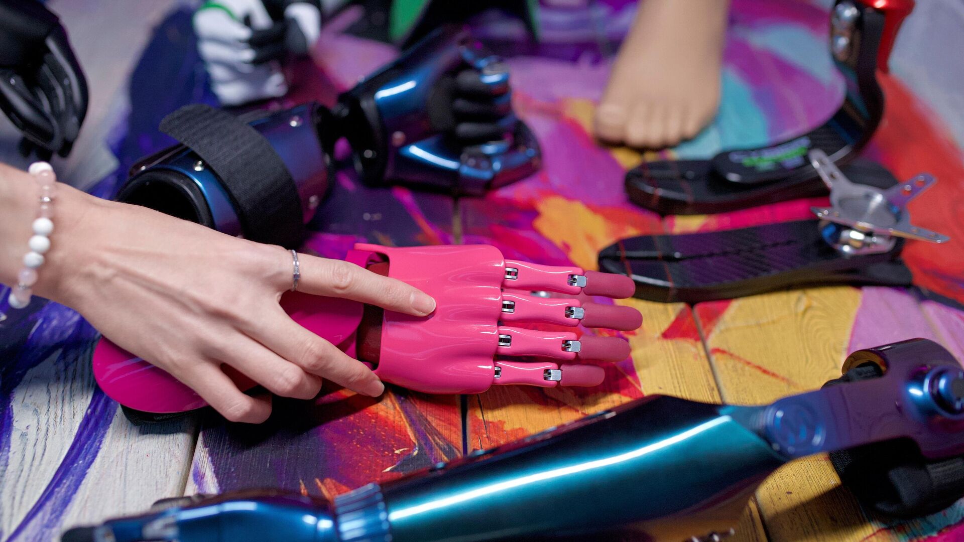 Протезы производства Моторика Протезы производства Моторика - Sputnik Беларусь, 1920, 05.06.2025