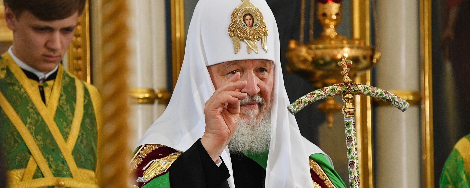 Патрыярх Кірыл узначаліў богаслужэнне ў Мінску – трансляцыя - Sputnik Беларусь, 1920, 04.06.2025