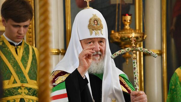 Патрыярх Кірыл узначаліў богаслужэнне ў Мінску – трансляцыя - Sputnik Беларусь