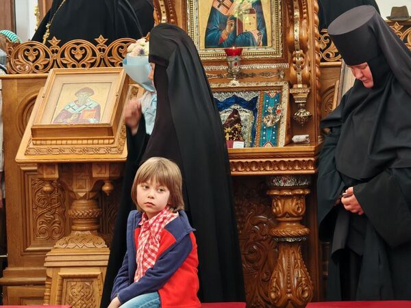Божественная литургия с участием патриарха Кирилла в Полоцке 5 июня 2025 года Божественная литургия с участием патриарха Кирилла в Полоцке 5 июня 2025 года - Sputnik Беларусь