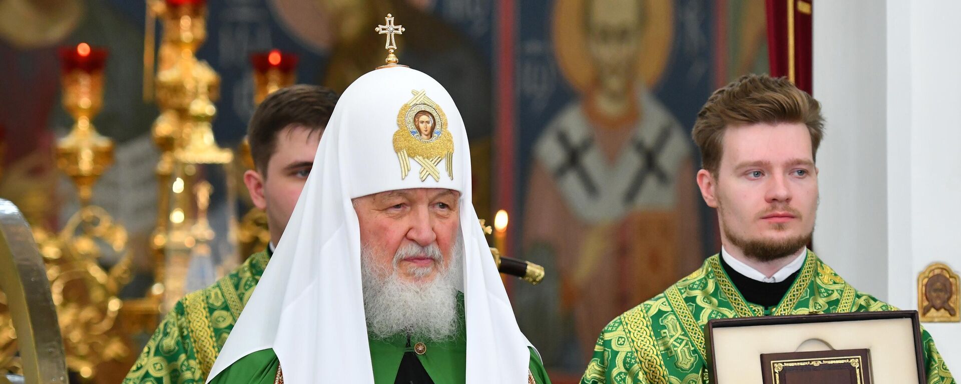 Боская літургія з удзелам патрыярха Кірыла ў Полацку – трансляцыя - Sputnik Беларусь, 1920, 05.06.2025