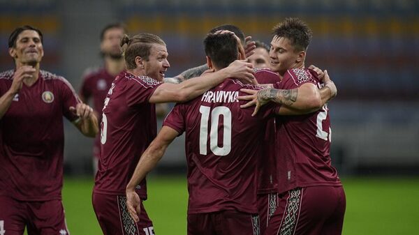 Игроки сборной Беларуси по футболу - Sputnik Беларусь
