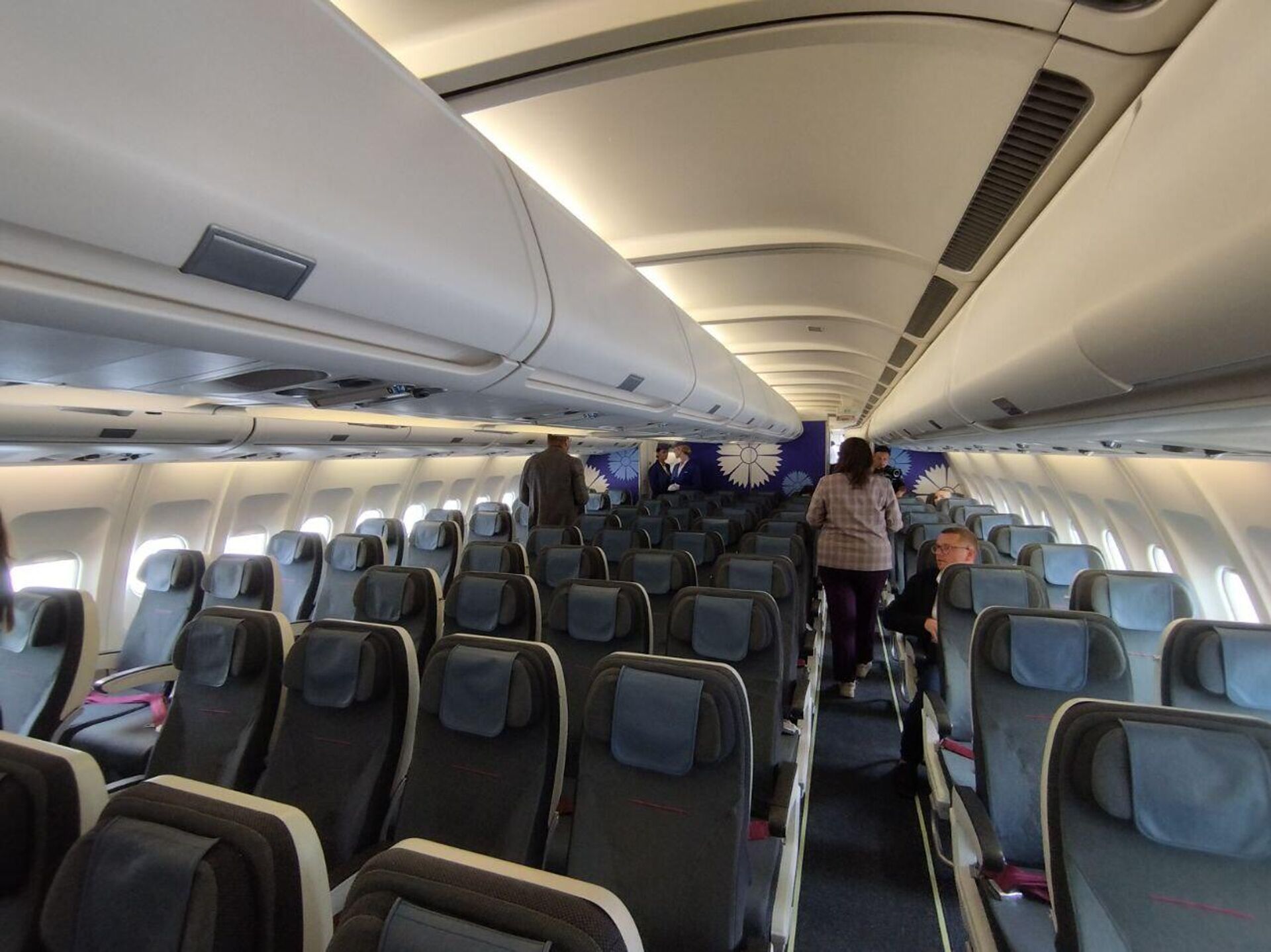 Салон нового Airbus Белавиа - Sputnik Беларусь, 1920, 06.06.2025