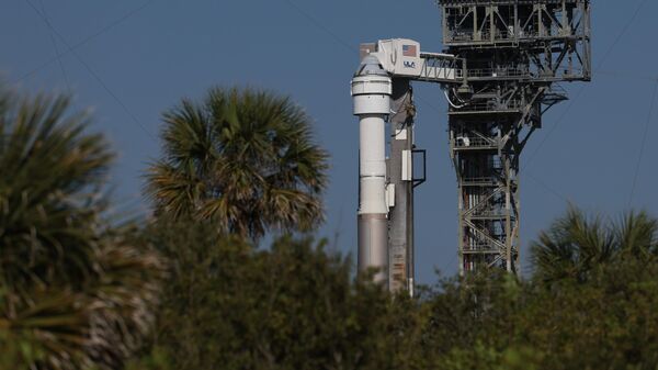Корабль Starliner на старте - Sputnik Беларусь