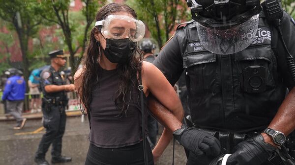 Протесты в США - Sputnik Беларусь