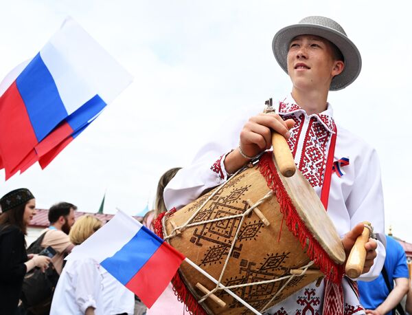Святкаванне Дня Расіі ў Казані. - Sputnik Беларусь