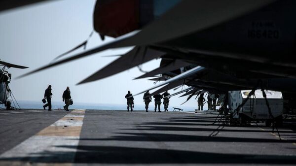 Авианосец USS Nimitz  - Sputnik Беларусь