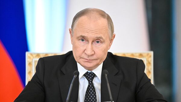 Пуцін на пленарным пасяджэнні ПМЭФ – трансляцыя - Sputnik Беларусь