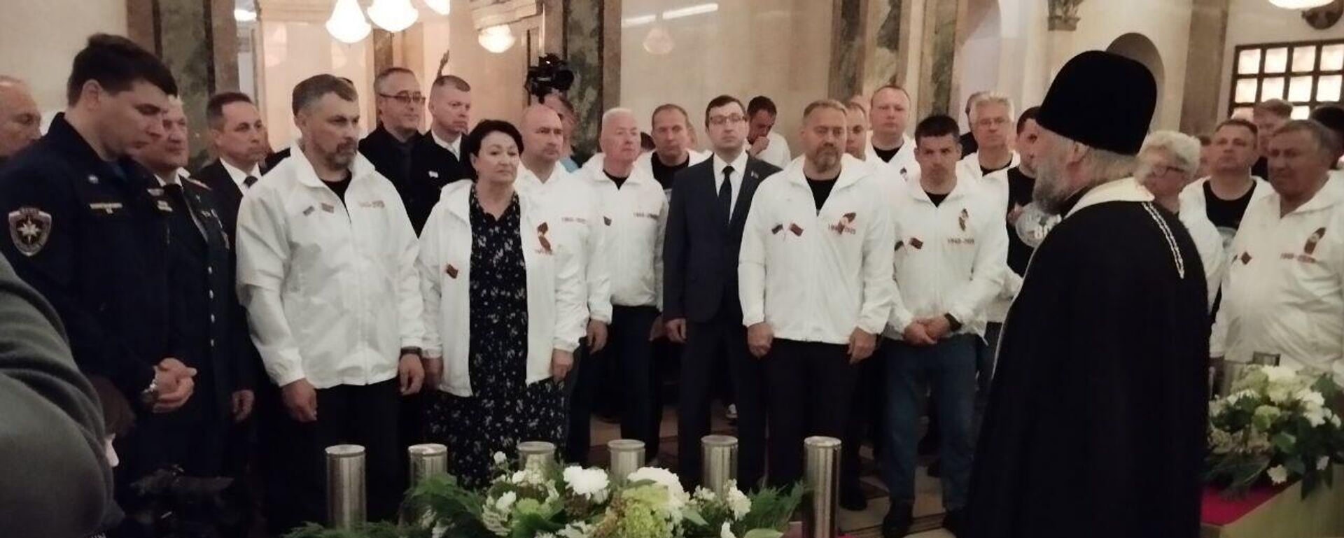 Капсулы з зямлёй гарадоў-герояў заклалі ў Храме Усіх Святых у Мінску - Sputnik Беларусь, 1920, 21.06.2025