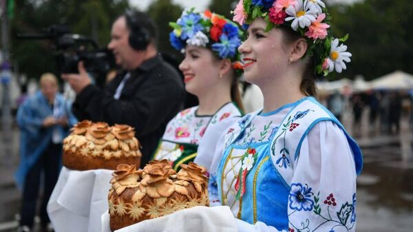 Международный фестиваль Славянское единство в Гомеле - Sputnik Беларусь