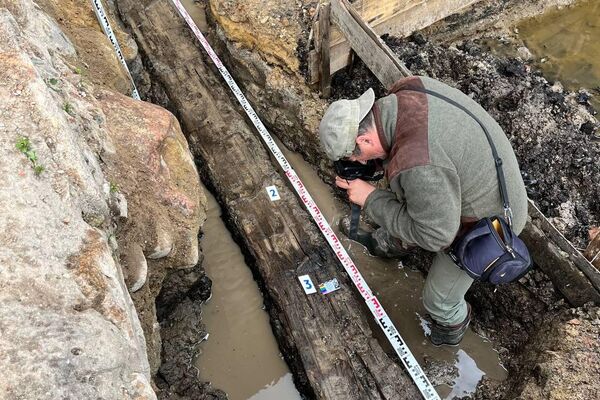 Раскопки Кревского замка - Sputnik Беларусь