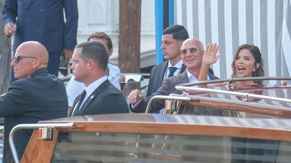 Свадьба Джеффа Безоса и Лорен Санчес в Венеции - Sputnik Беларусь