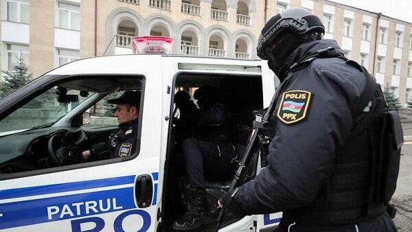 Сотрудники полиции Азербайджана - Sputnik Беларусь