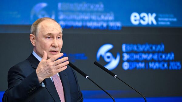 Президент РФ Владимир Путин - Sputnik Беларусь