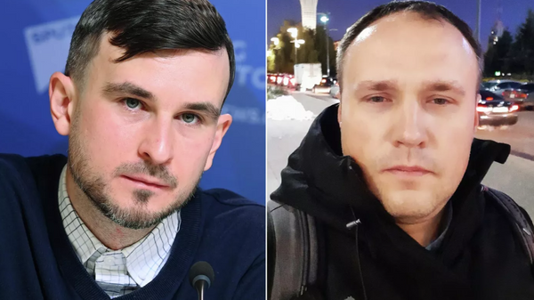 Ігар Картавых і Яўген Белавусаў, архіўнае фота - Sputnik Беларусь