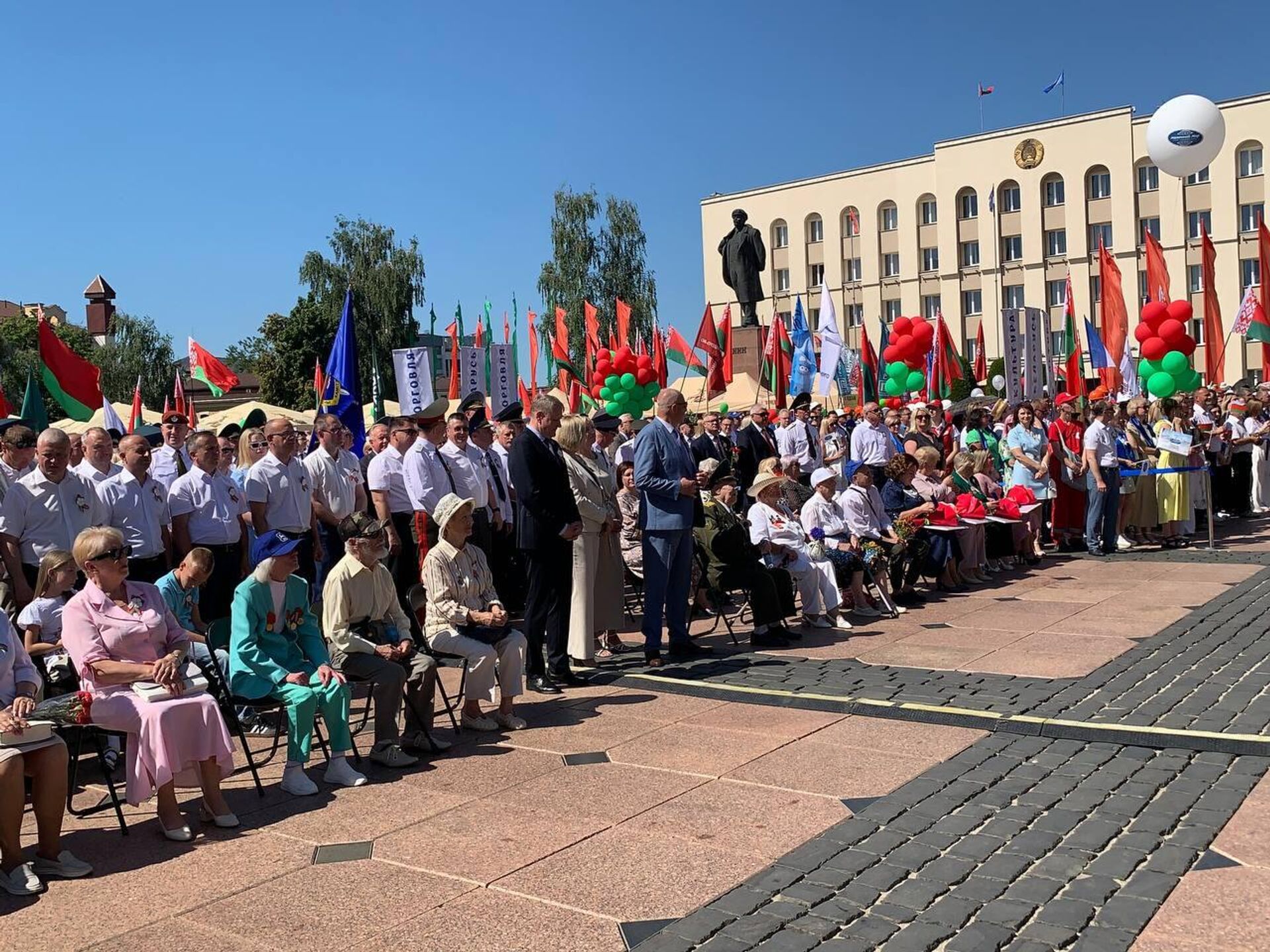 Празднование Дня Независимости Республики Беларусь в Гродно Празднование Дня Независимости Республики Беларусь в Гродно - Sputnik Беларусь, 1920, 03.07.2025