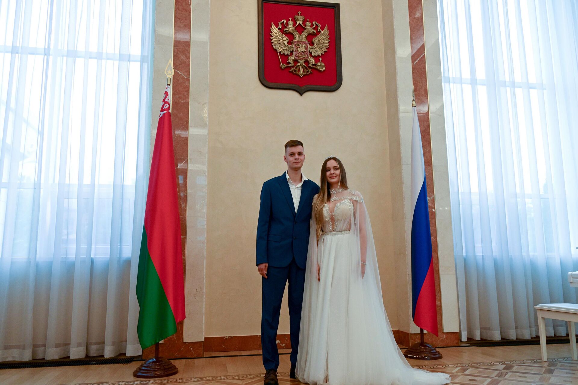 Владислав и Алиса отметили годовщину свадьбы и готовятся к венчанию - Sputnik Беларусь, 1920, 08.07.2025