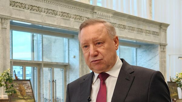 Губернатор Санкт-Петербурга Александр Беглов во Дворце Независимости - Sputnik Беларусь