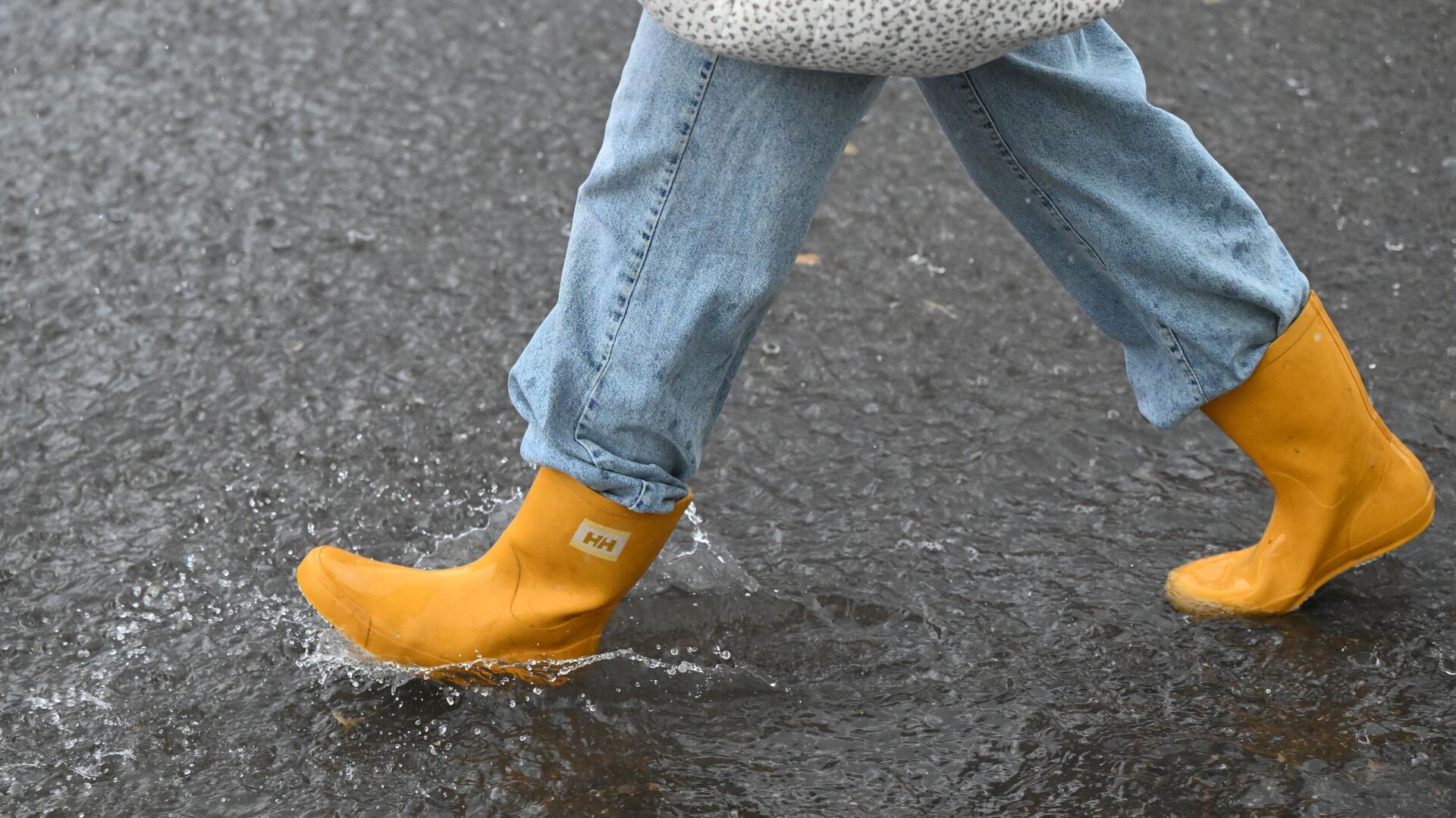 Во время дождя