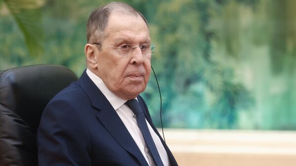Міністр замежных спраў РФ Сяргей Лаўроў - Sputnik Беларусь