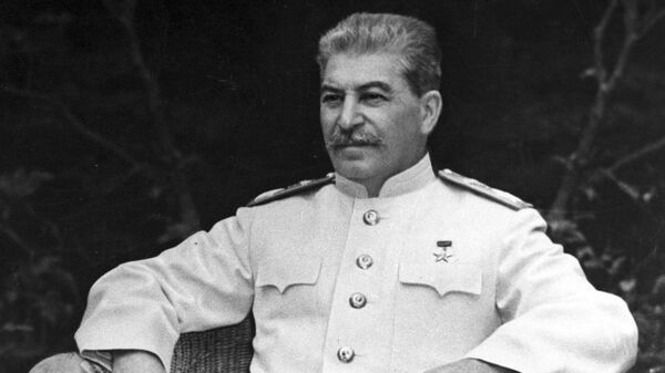 Иосиф Сталин во время Потсдамской конференции - Sputnik Беларусь