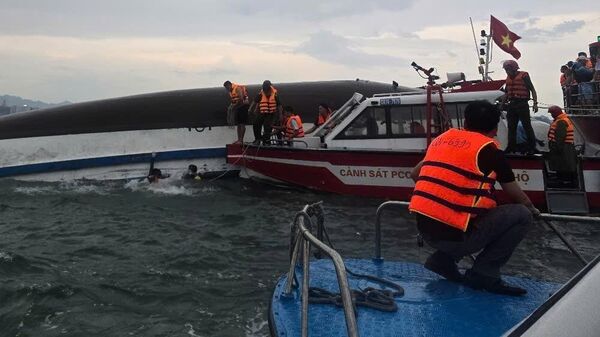 На месте ЧП во Вьетнаме - Sputnik Беларусь