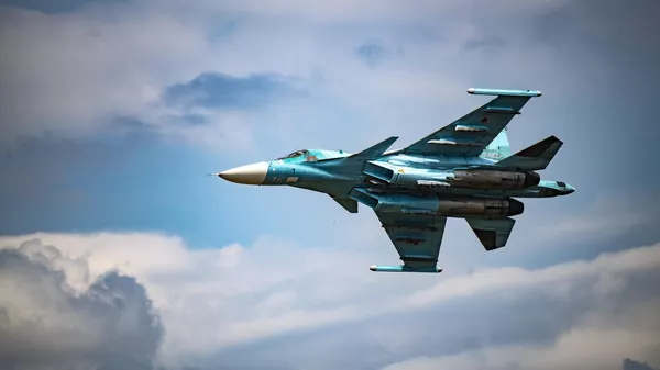 Аэродром базирования самолетов ВКС РФ в зоне проведения спецоперации - Sputnik Беларусь