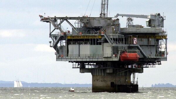 Буровая платформа в Балтийском море, архивное фото - Sputnik Беларусь