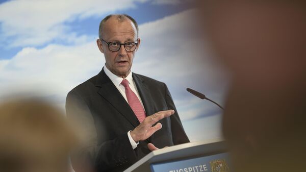 Канцлер ФРГ Фридрих Мерц  - Sputnik Беларусь