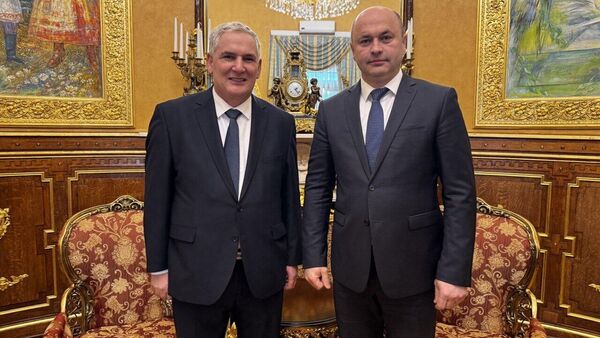 Александр Рогожник и Туфик Джуама - Sputnik Беларусь