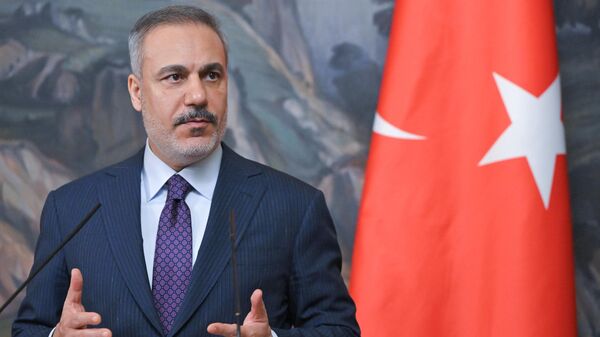 Министр иностранных дел Турции Хакан Фидан - Sputnik Беларусь