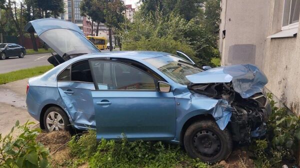 На месте ДТП в Минске - Sputnik Беларусь