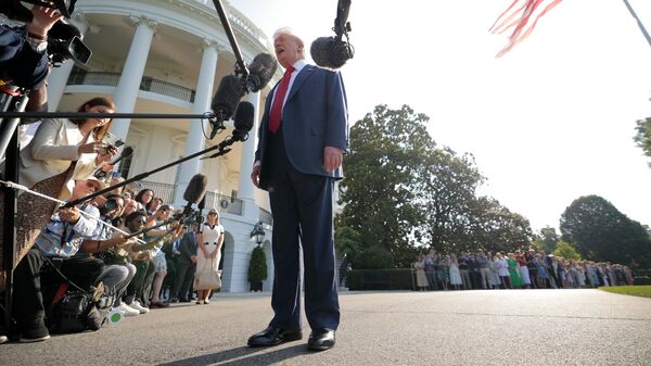 Президент США Дональд Трамп - Sputnik Беларусь