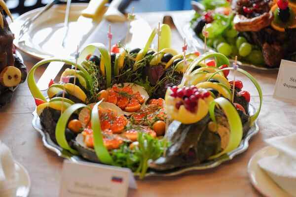 Российский стенд на фестивале Дипломатия вкуса в Минске - Sputnik Беларусь