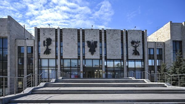 Будынак Маскоўскага дзяржаўнага інстытута міжнародных адносін МЗС РФ у Маскве - Sputnik Беларусь