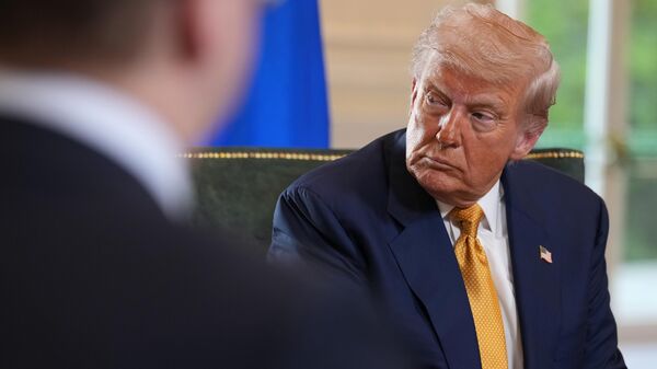 Президент США Дональд Трамп Президент США Дональд Трамп - Sputnik Беларусь