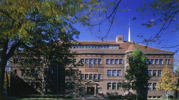 Одно из зданий Гарвардского университета - Sputnik Беларусь