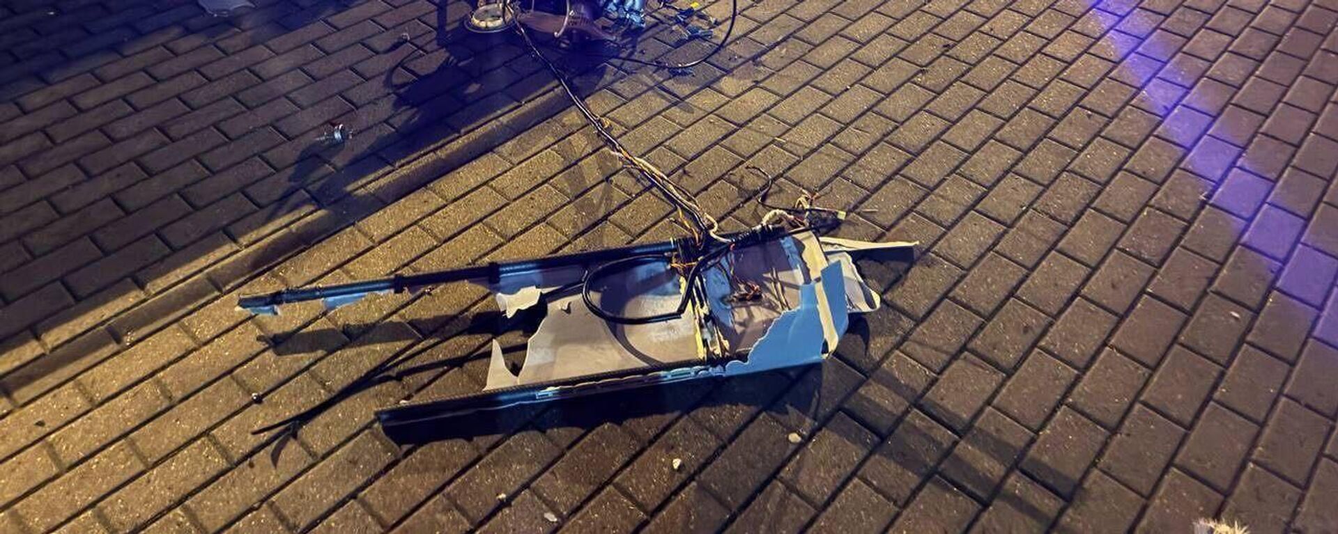 Сбитый беспилотник