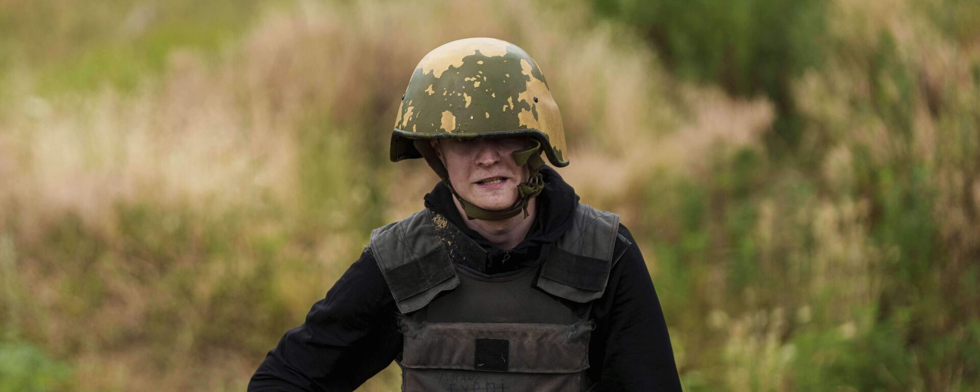 Новобранец 3-й украинской штурмовой бригады во время учений, архивное фото - Sputnik Беларусь, 1920, 02.08.2025