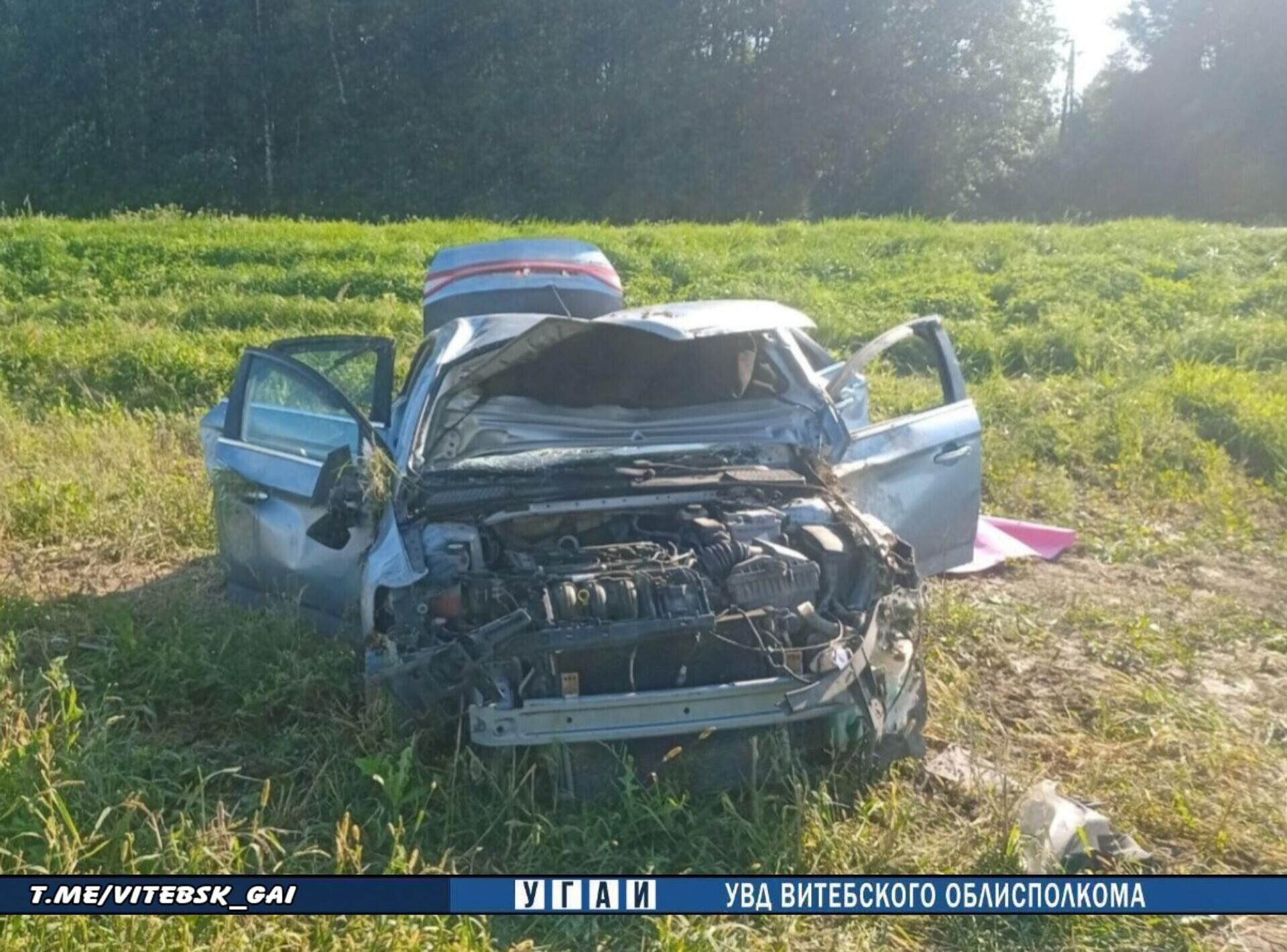 На месте ДТП в Бешенковичском районе - Sputnik Беларусь, 1920, 03.08.2025