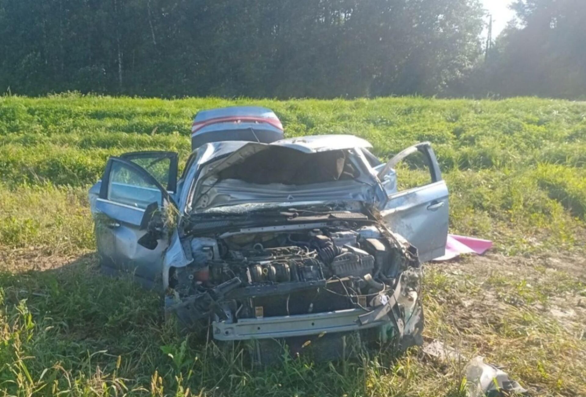 На месте ДТП в Бешенковичском районе - Sputnik Беларусь, 1920, 03.08.2025