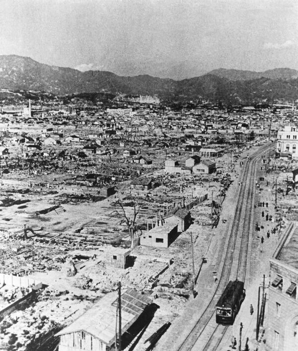Хиросима была выбрана в качестве цели атомного удара, так как в 1945 году в городе находился второй Генеральный штаб Японии и генеральный штаб Военно-Морских сил. - Sputnik Беларусь
